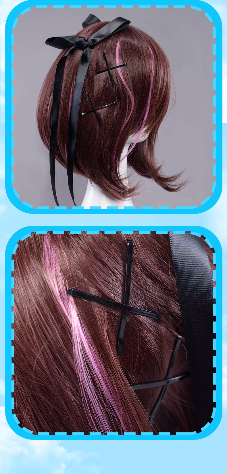 UWOWO Hot Game Azur Lane Cos Marie Rose Swimsuit Cosplay Costume New Fashion Swimming Party Role Collection Blue Bikini