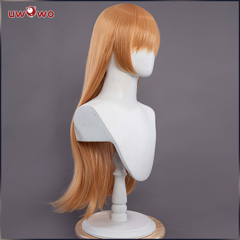 UWOWO NSFW 18+ Original Character Charlotte Nun Figure Sister Cosplay Wig Wig 70cm Orange Hair For Women