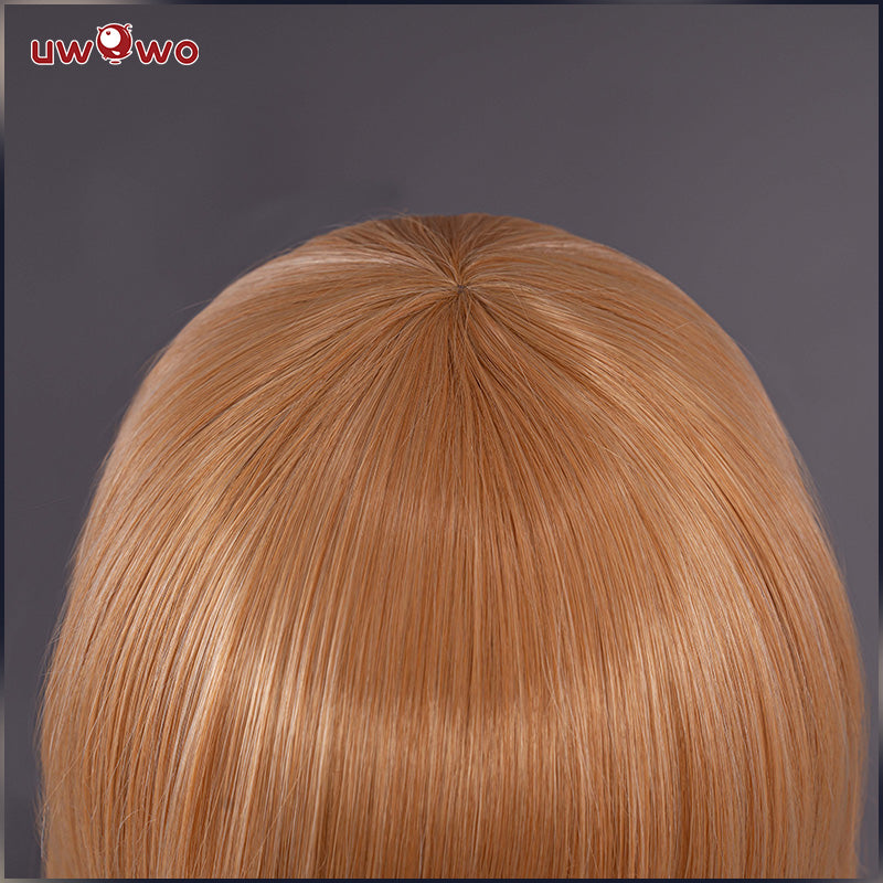UWOWO NSFW 18+ Original Character Charlotte Nun Figure Sister Cosplay Wig Wig 70cm Orange Hair For Women