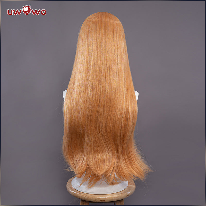 UWOWO NSFW 18+ Original Character Charlotte Nun Figure Sister Cosplay Wig Wig 70cm Orange Hair For Women