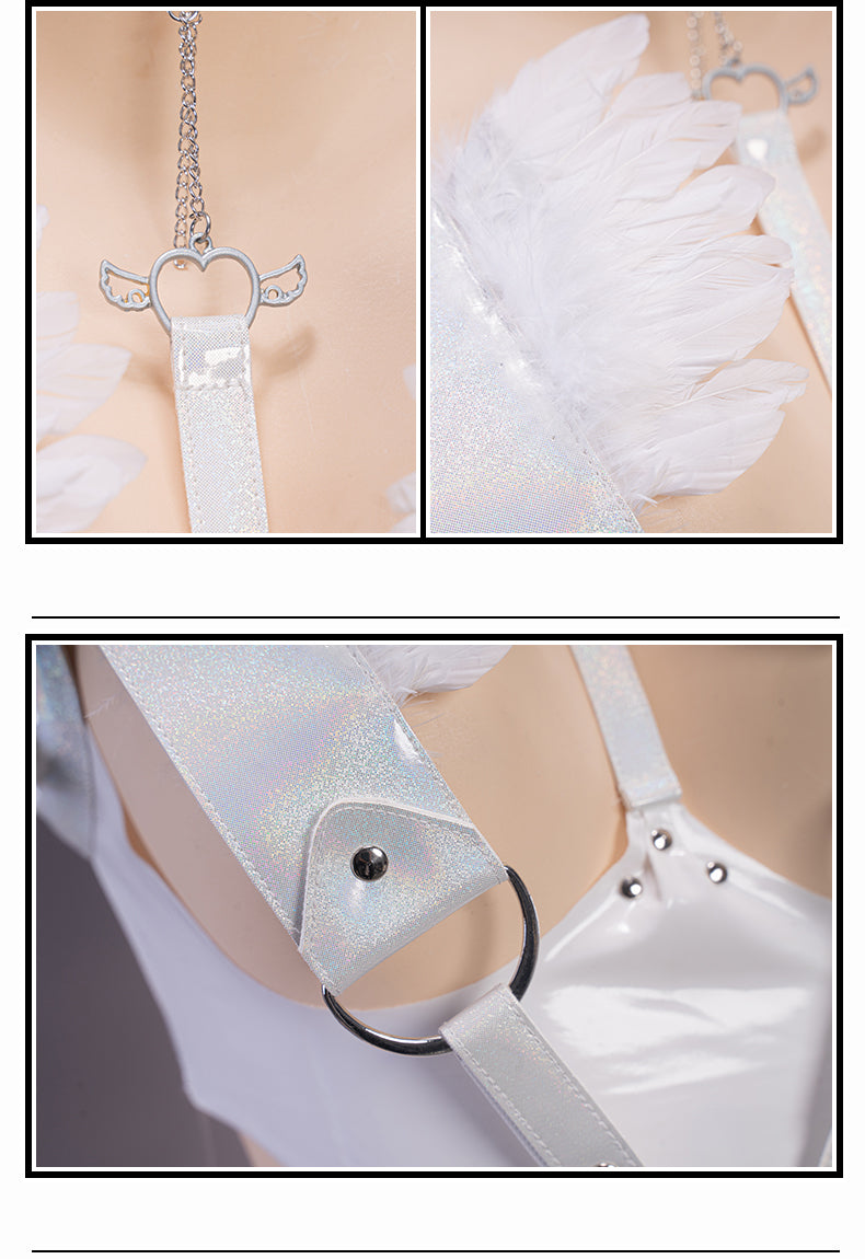 UWOWO Game Azur Lane Live 2D Le Malin Rabbit Cosplay Costume Sexy Bodysuit Outfit For Girls Women