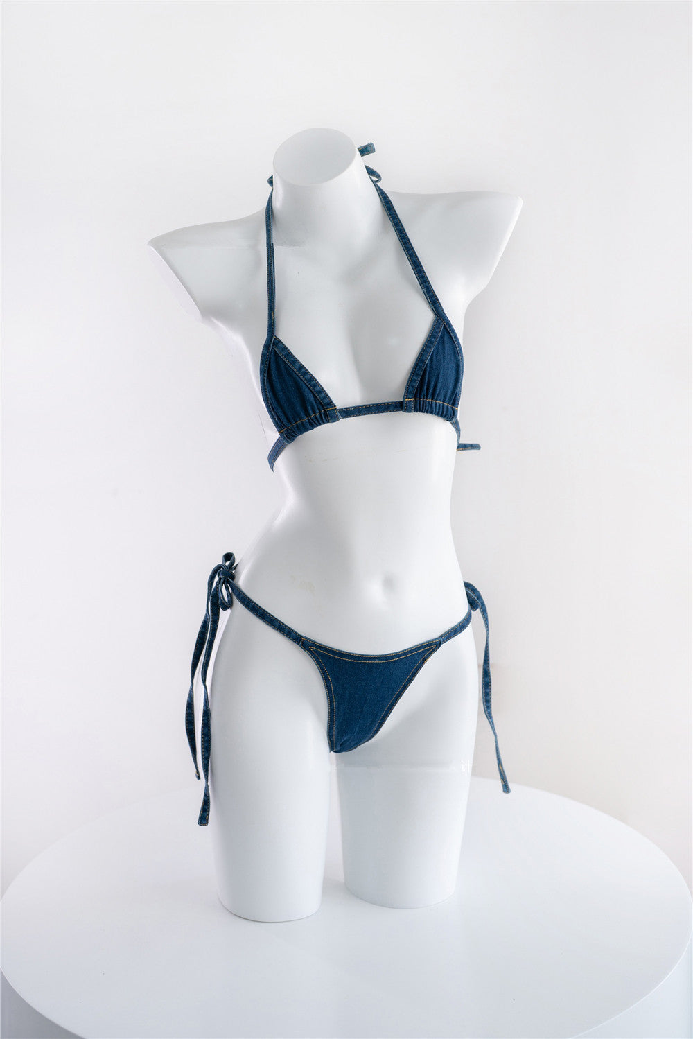 AGCOS Original Design Guitar Girl Jeans Bikini Lingeris Cosplay Costume Woman Sexy Cosplay