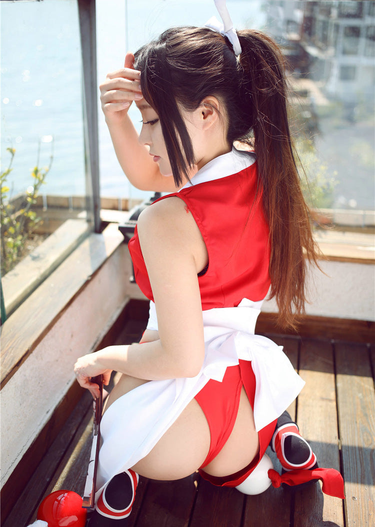 Cosplay The King Of Fighters 97 Mai Shiranui Costumes Japanese Anime Sexy Costumes Dresses for Women Female Dress