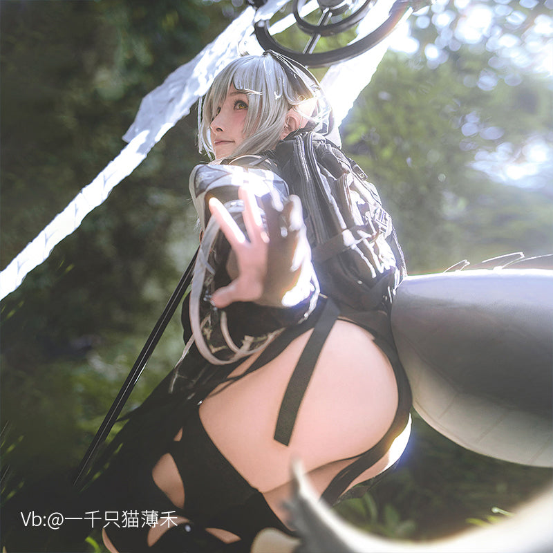 Customize Arknights CASTER TOMIMI Cosplay Costumes Sexy Costume Woman Cocer Full Game Set