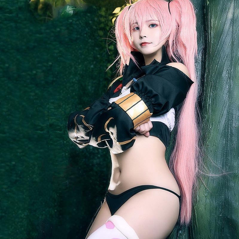 Anime That Time I Got Reincarnated As A Slime Milim Nava Cosplay Costume Woman Sexy Devil Milim Dress Clothes Halloween Costume