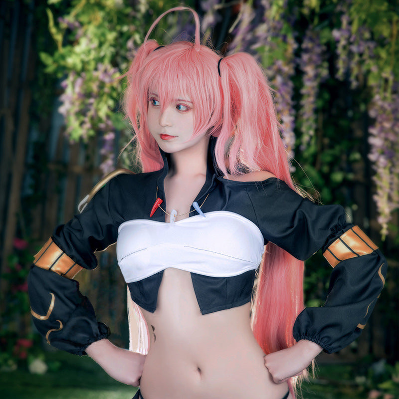 Anime That Time I Got Reincarnated As A Slime Milim Nava Cosplay Costume Woman Sexy Devil Milim Dress Clothes Halloween Costume