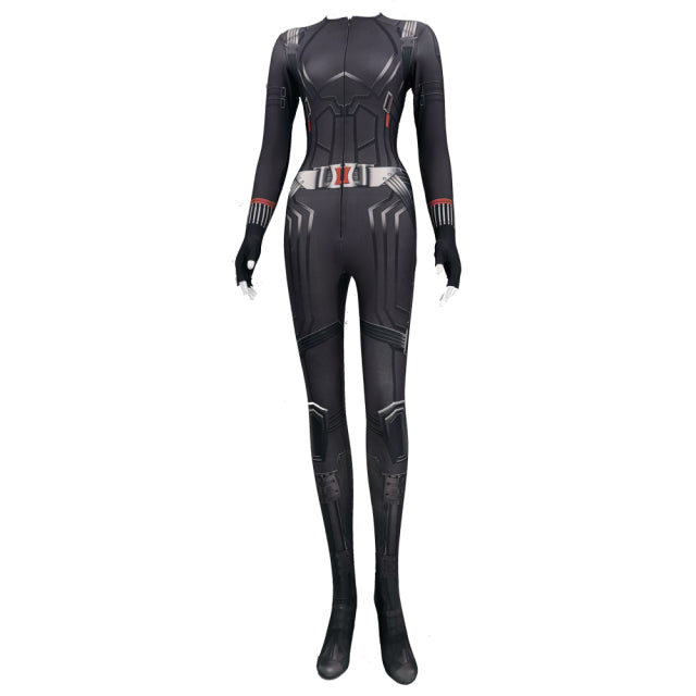 Black Women Cosplay Costume for Women  Widow Geek Girls Suit Zentai  Sexy White Jamie Bodysuit Adults