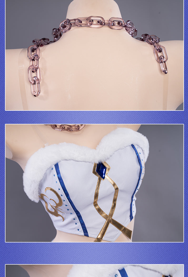 UWOWO Exclusive Authorization x Sakiyamama: Fate/GrandOrder FGO Jeanne Arc Bunny Girl Ver. Cosplay Costume