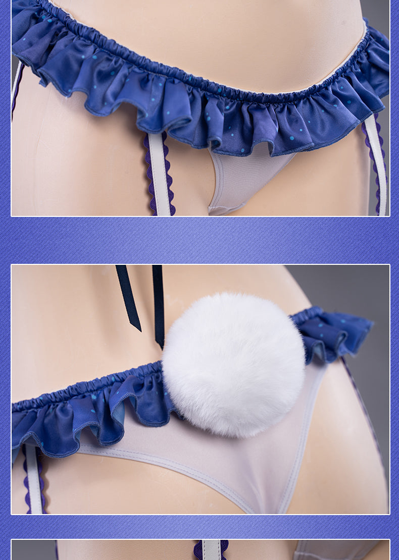 UWOWO Exclusive Authorization x Sakiyamama: Fate/GrandOrder FGO Jeanne Arc Bunny Girl Ver. Cosplay Costume
