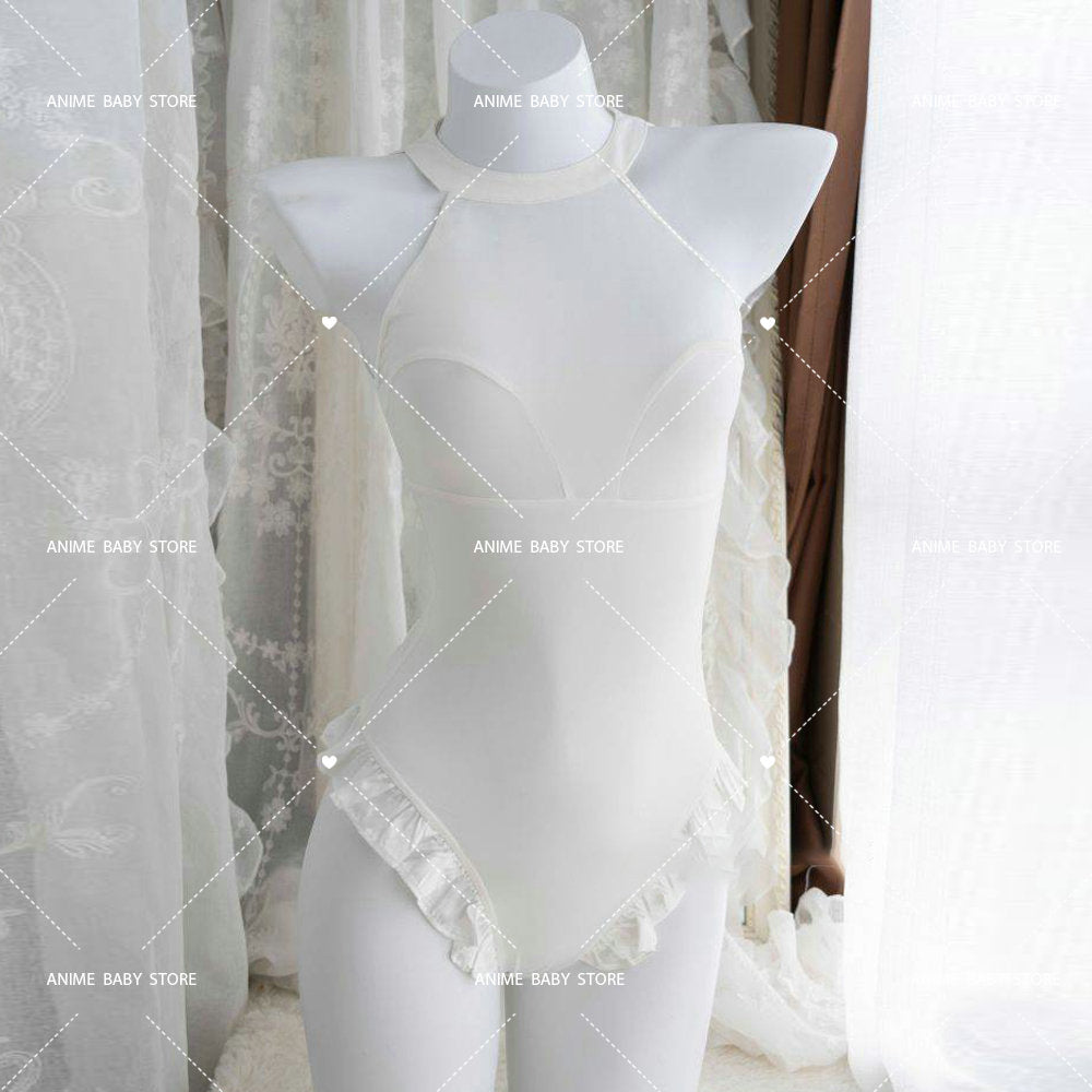 Sweet Black White Dress  Sister Uniform Hot Anime Cosplay Full Set for Sexy Girls Sexy Dark Reign Cenobite Cosplay Costume