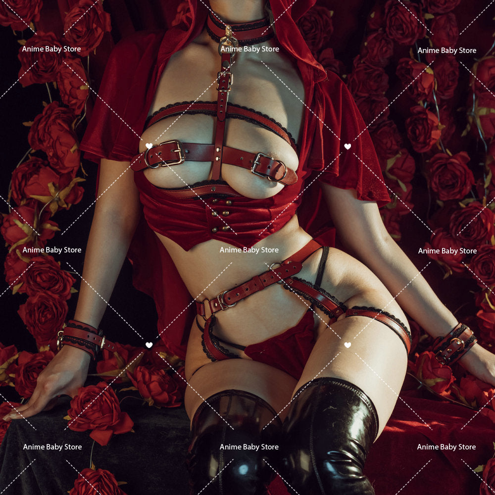 Little Red Girl Cosplay Costumes Sexy Dress Anime Cosplay for Women Japan and South Korea Cosplay Costumes Sexy Girls Dress