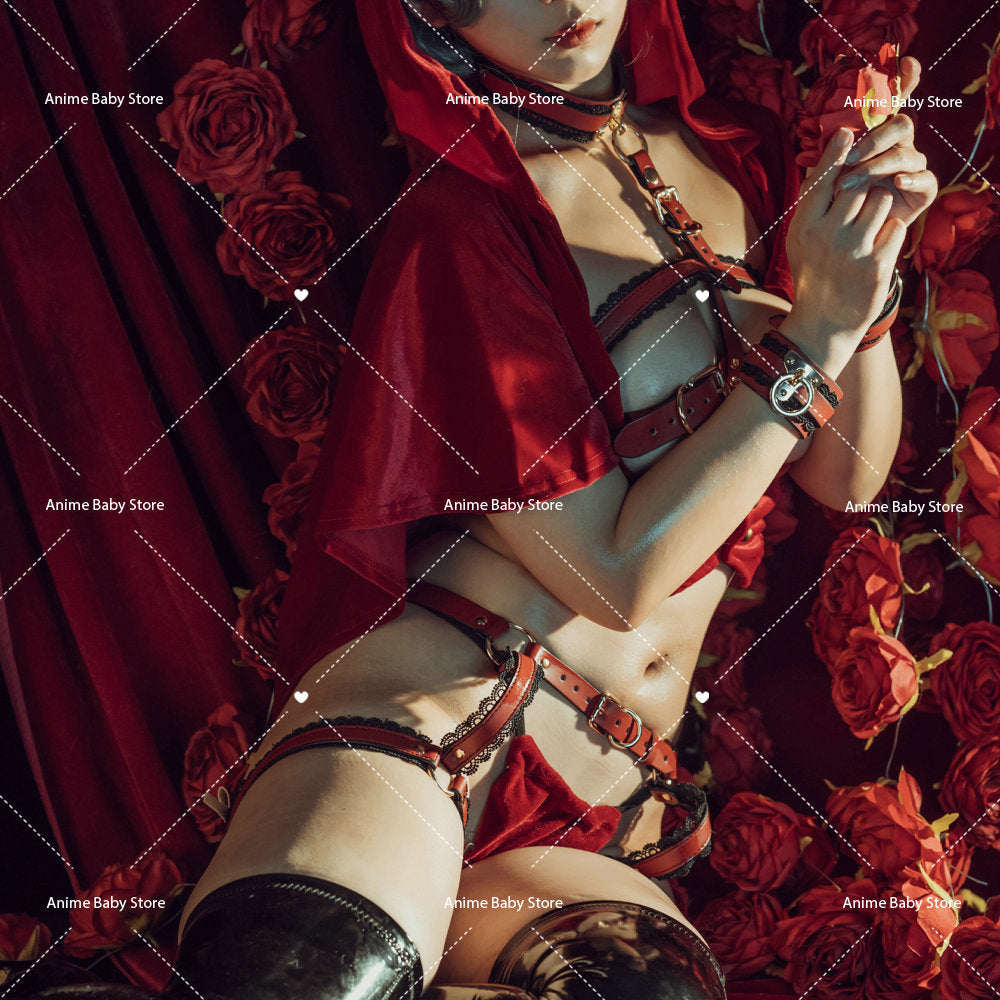Little Red Girl Cosplay Costumes Sexy Dress Anime Cosplay for Women Japan and South Korea Cosplay Costumes Sexy Girls Dress