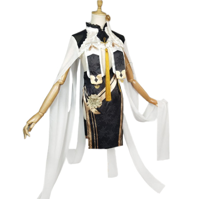 Azur Lane HMS Sirius Game Anime Cosplay Costume Sexy dress uniform Halloween costumes for women party Anime outfits clothes+wig