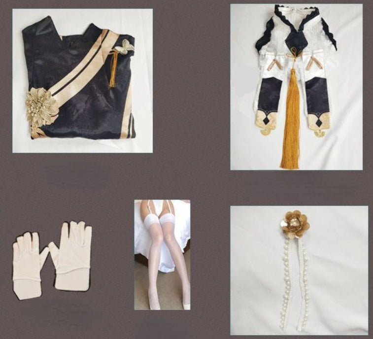 Azur Lane HMS Sirius Game Anime Cosplay Costume Sexy dress uniform Halloween costumes for women party Anime outfits clothes+wig