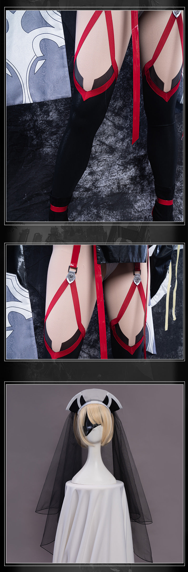 PRE-SALE UWOWO Nier: Automata 2B Cosplay Costume Exclusive Authorization Fanart Bride Ver. Cosplay Sexy Dress Outfit For Women