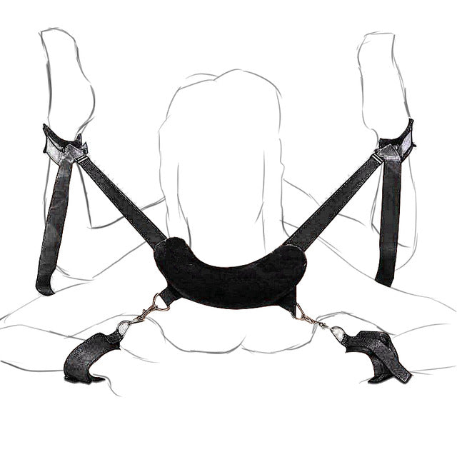 Adult Sex Products Erotic Bondage Bed Games BDSM Sex Bondage Set Women Handcuffs Ankle Cuff Restraints Sex Toys for Couples Anal