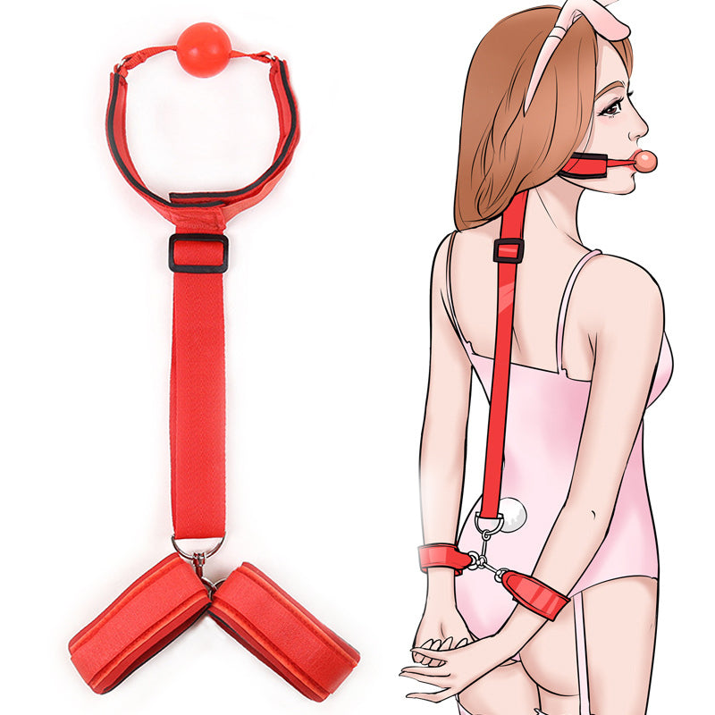 Adult Sex Products Erotic Bondage Bed Games BDSM Sex Bondage Set Women Handcuffs Ankle Cuff Restraints Sex Toys for Couples Anal