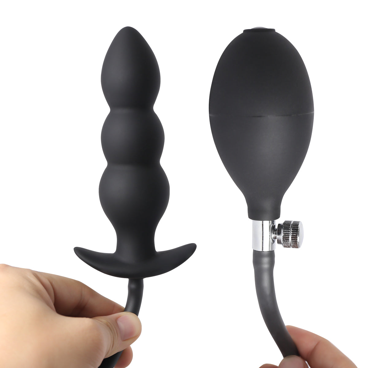 Inflatable Anal Plug Anal BDSM Expander Butt Plug Dilator G Spot Stimulator Prostate Massager Sex Toys