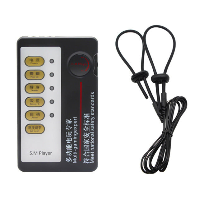 Electric Shocker Rings Male Masturbators Stimulate Penis Cock Erection Sex Toys For Men Massage Bdsm Penis Scrotum Cock Ring