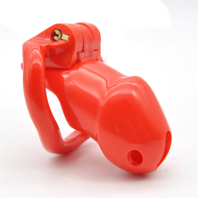 Male Chastity Device Cock Cage Erotic Sex Toys For Men Penis Belt Lock With 4 Penis Rings Lock Adult Games Penile Bdsm Equipment