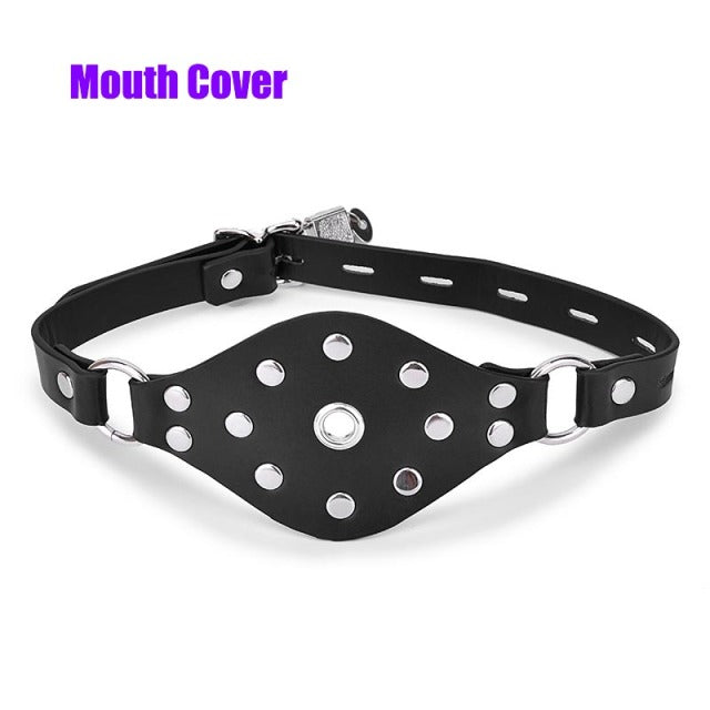 Inflatable Penis Gag Open Mouth Gag Oral Dildo Plug Separate Pump Expandable Big ButtPlug Anal Dilator Lock Bondage BDSM Sex Toy