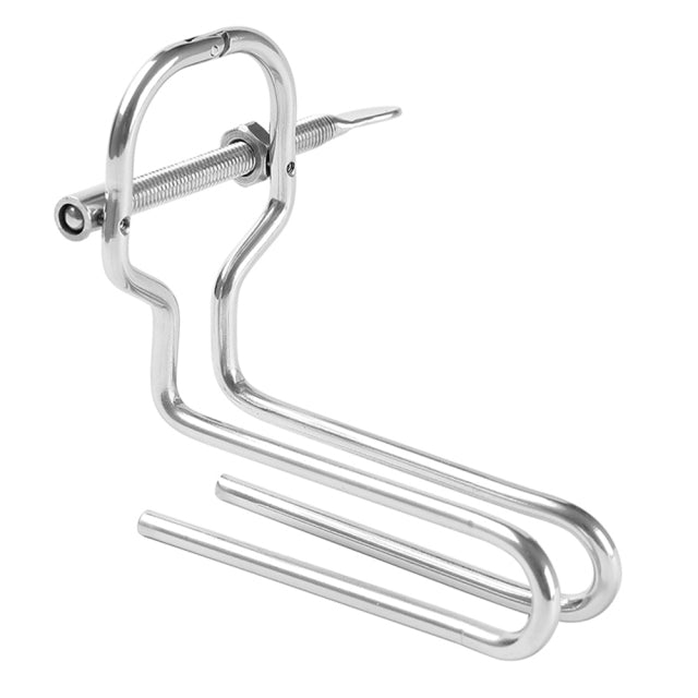 Adjustable Stainless Steel Anal Expander Vaginal Speculum BDSM Slave Anus Pussy Dilator Anal Toys Anal Vagina Enema Sex Products