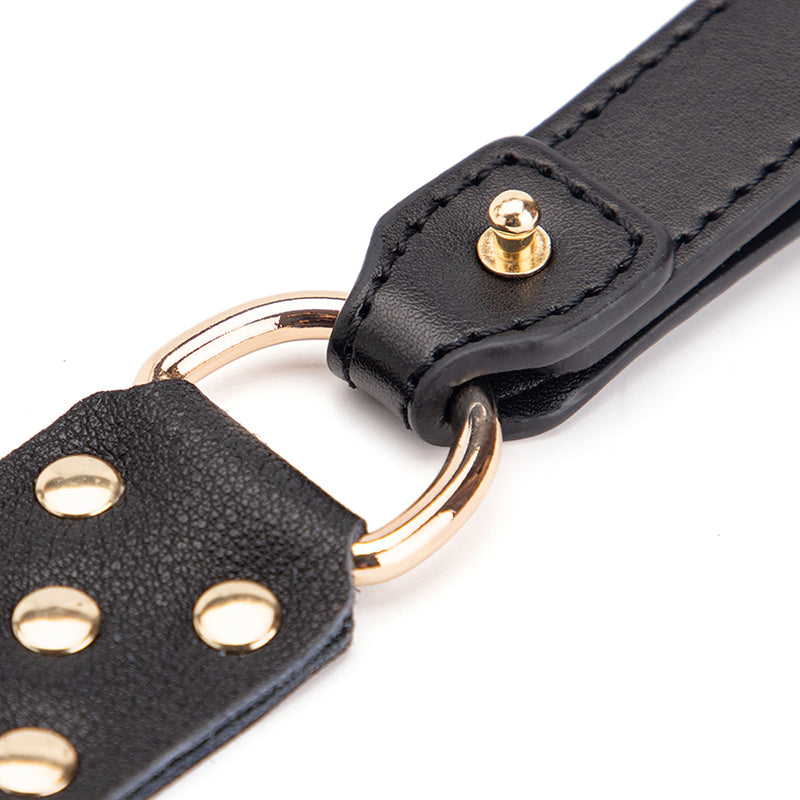 BLACKWOLF Slave Bed Bondage Collar Genuine leather Neck Restraint with Leash BDSM Erotic Sex Toys For Women Couples Adult Games