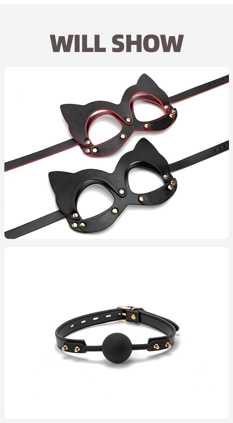 BLACKWOLF Slave Bed Bondage Collar Genuine leather Neck Restraint with Leash BDSM Erotic Sex Toys For Women Couples Adult Games