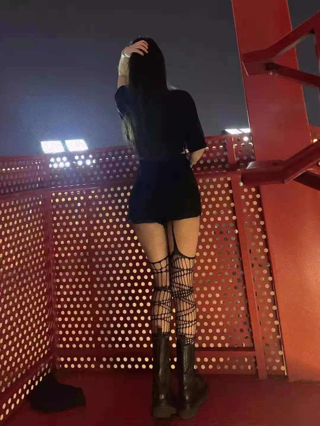 Gothic Dark Long Sexy Fishnet Stockings Women Harajuku Emo Alternative Mesh Tights Lingerie Skin Thigh High Garters Hosiery