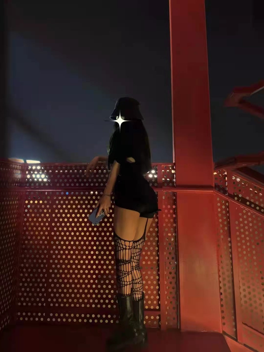 Gothic Dark Long Sexy Fishnet Stockings Women Harajuku Emo Alternative Mesh Tights Lingerie Skin Thigh High Garters Hosiery