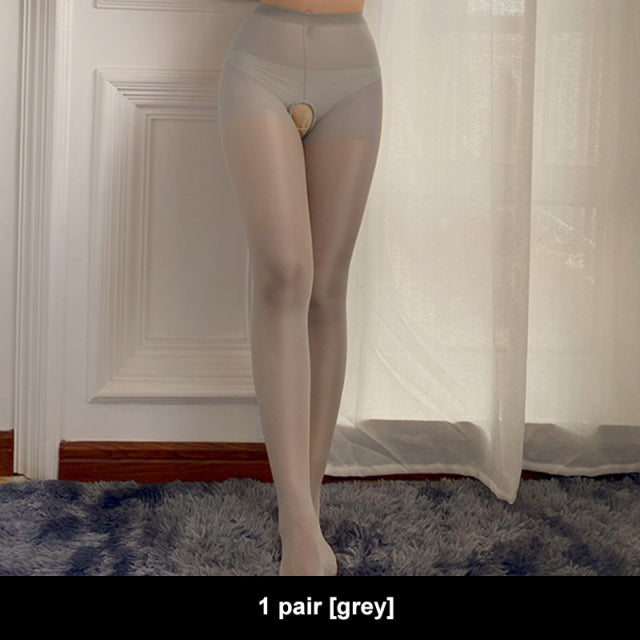 Sexy stockings women over the knee socks black stockings pantyhose open file one-piece stockings free one-piece stockings