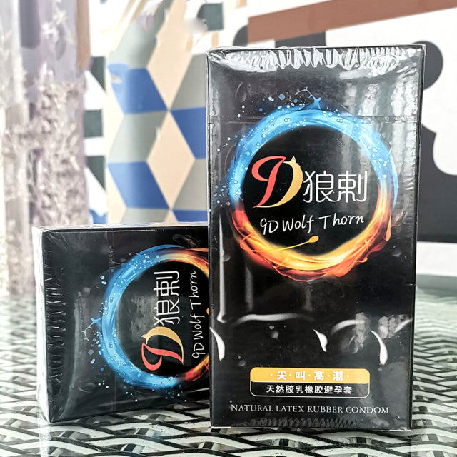10pcs/set G-spot Large Particles Delay Sex Condoms Natural Latex Condom Lubrication Ultra Thin Sex Toys For Men Sex Products