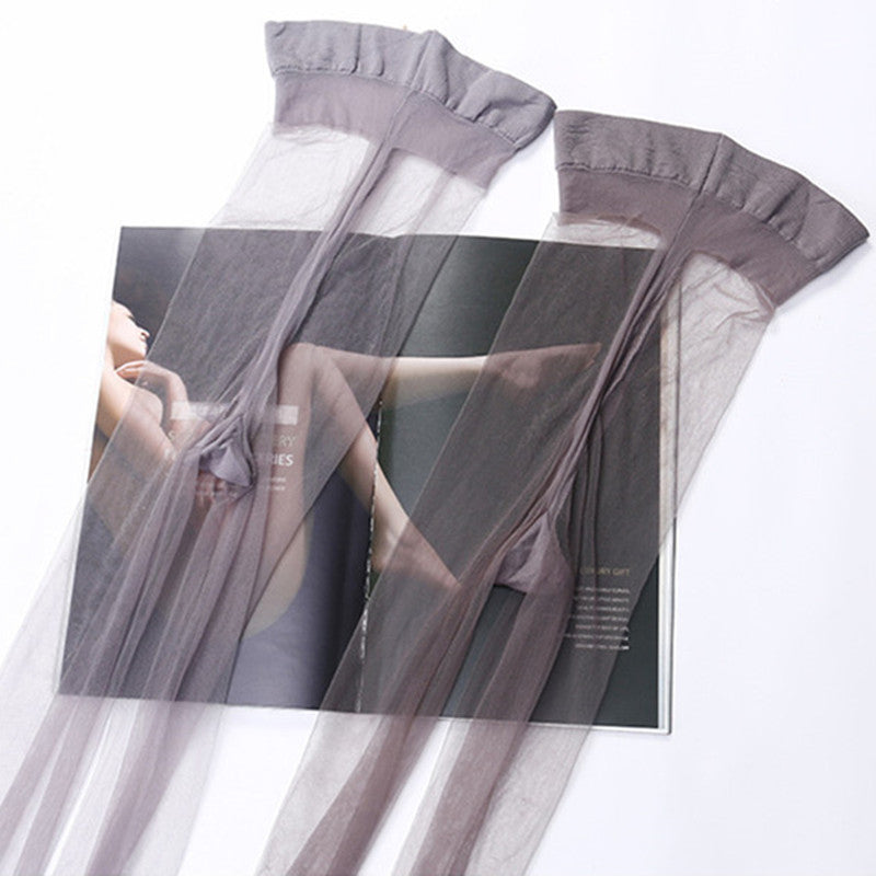 0D Sexy Sheer Tights Transparent Women Pantyhose Ultra-thin Nylon Tights Breathable Female Stretchy Stockings T Crtoch