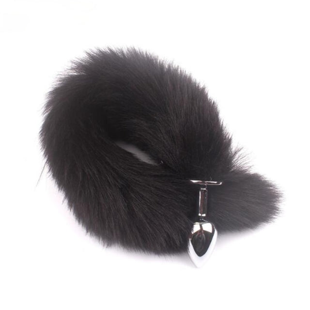 Sexy Fox Tail Butt Plug Anal Toys For Women Stainles Steel Smooth Anal Plug Anus Stimulate Adult Product Sex Accessories