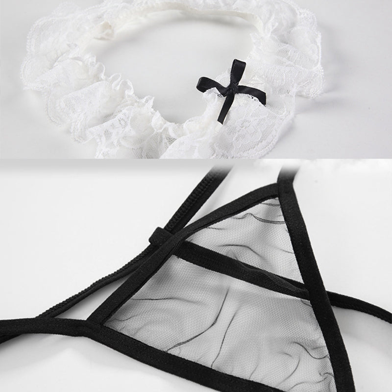 Sexy Costumes Lolita Hot Costume Babydoll Dress Uniform Erotic Role Play Cute Women Sexy Lingerie Maid Costumes