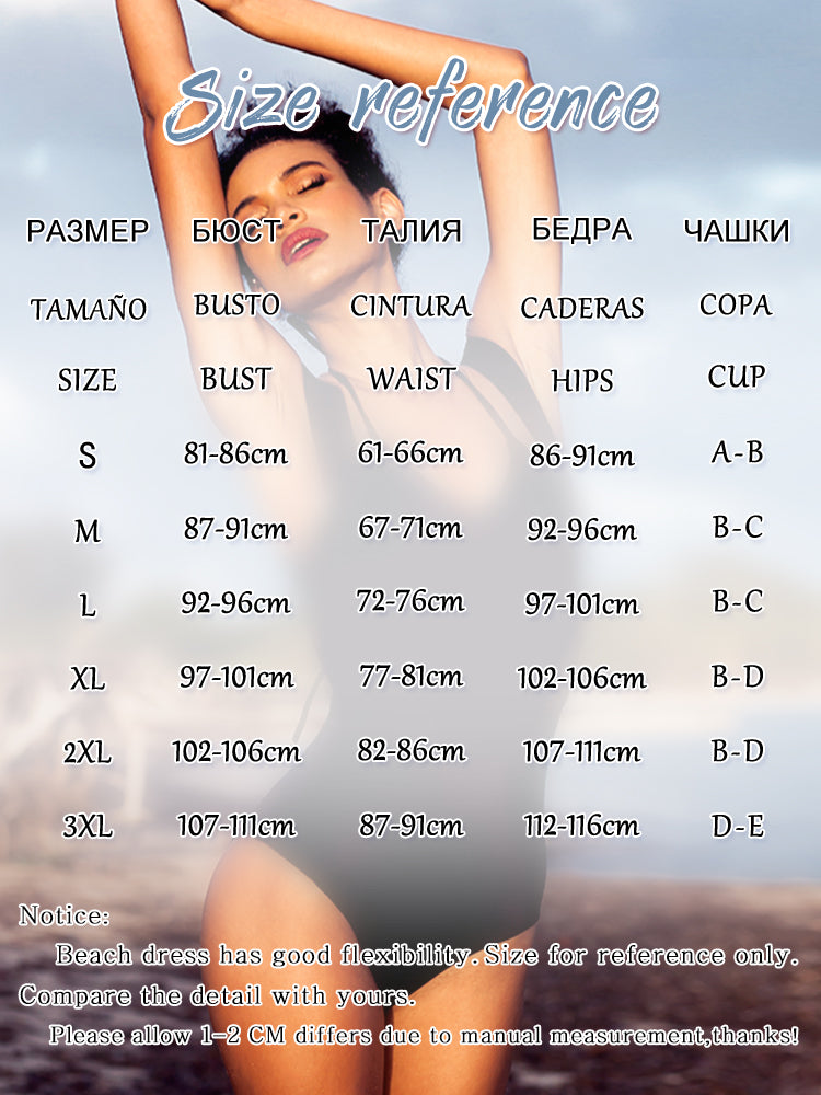 Rinabe Print Monokini Sexy Hollow Out Swimsuit Women Swimwear Strap Push Up Bathing Suit High Cut One-Piece Suits Beach XL