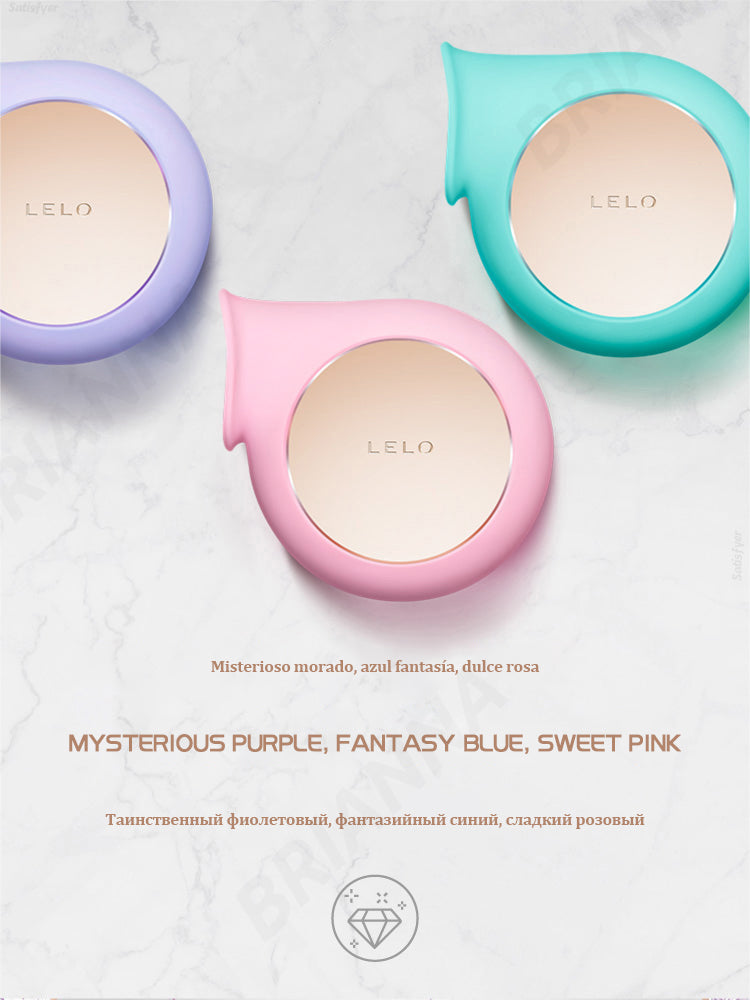 LELO SILA sucking vibrator soft silicone clitoris Stimulator 8 frequency Nipples clitoris sucker vibrators for women sex toys