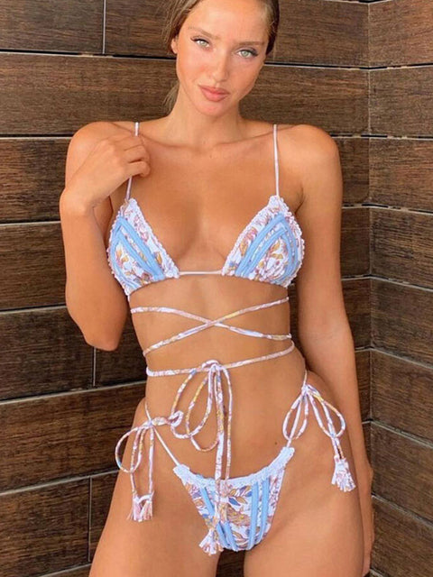 ZRTAK Swimwear Bikini String