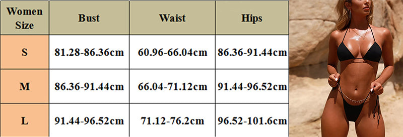 V-bar Underwired Bikini Women Swimsuit