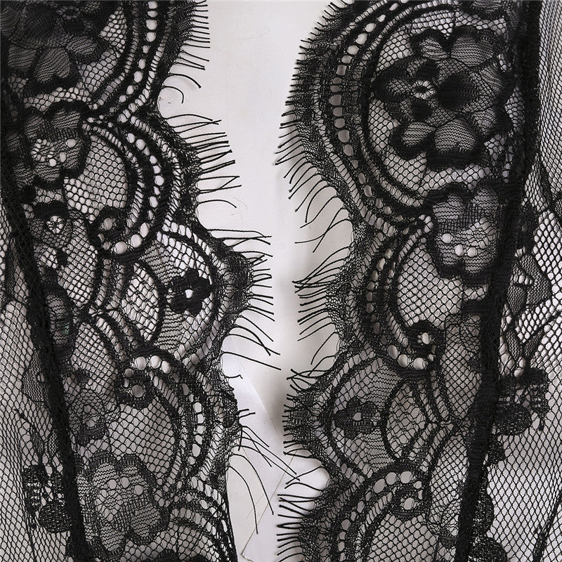 Lingerie transparent V-Neck Nightwear Lace